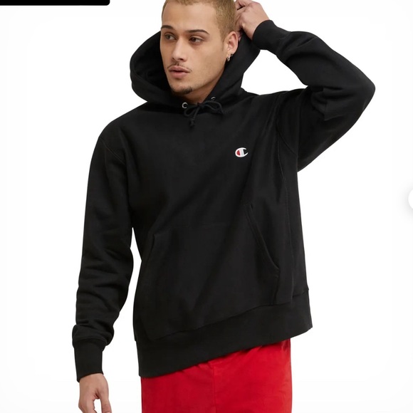 Champion Reverse Weave Hoodie with Logo - Picture 1 of 2